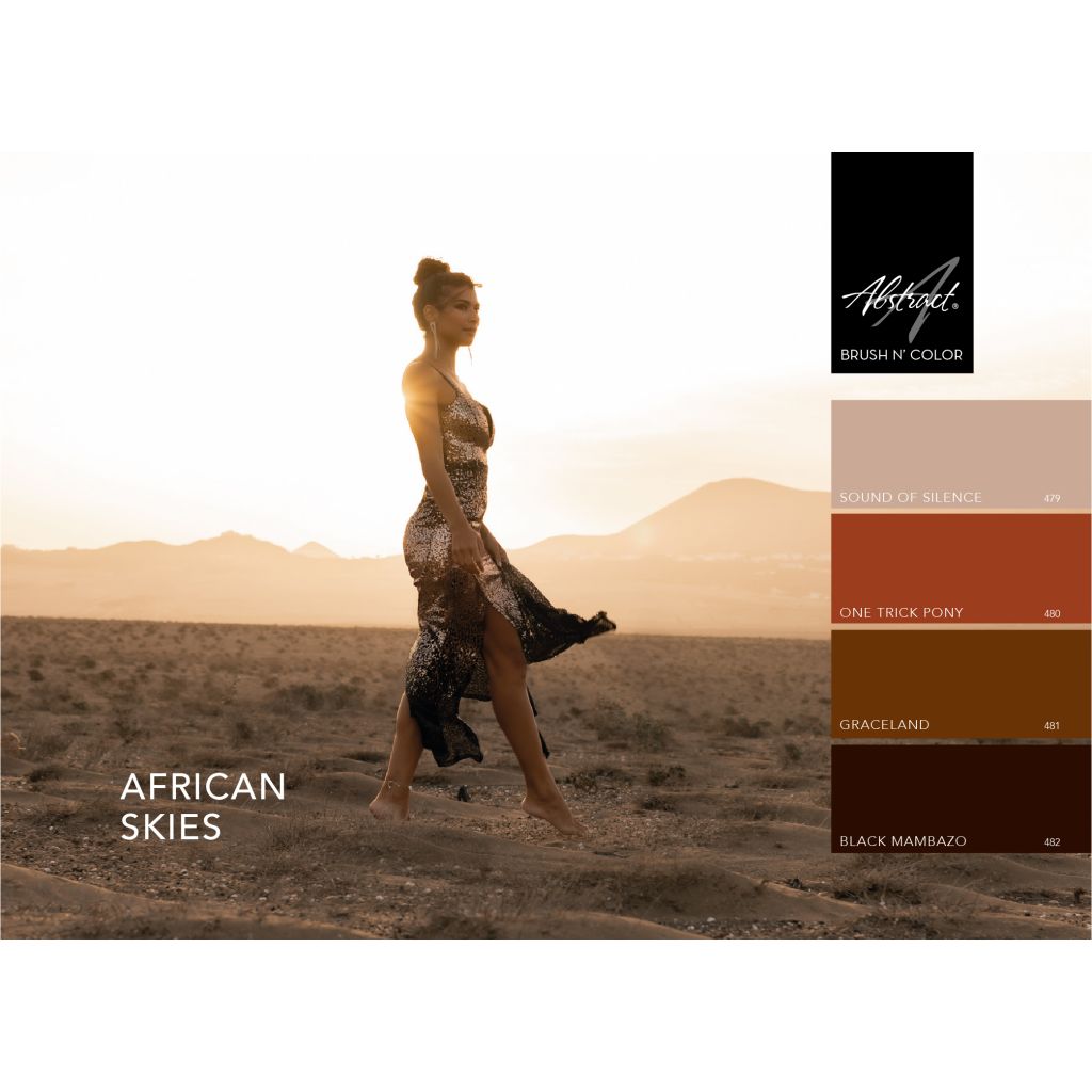 Brush n Color AFRICAN SKIES Kollektion 4x15ml