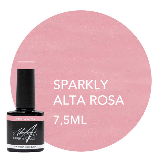Rubber Base & Build SPARKLY ALTA ROSA 7,5ml