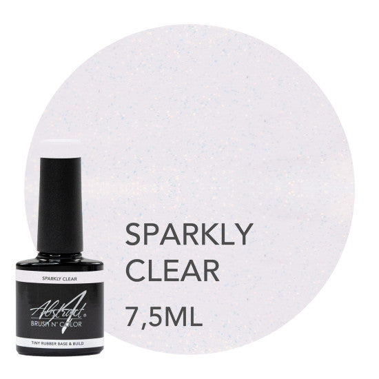 Rubber Base & Build SPARKLY CLEAR 7,5ml