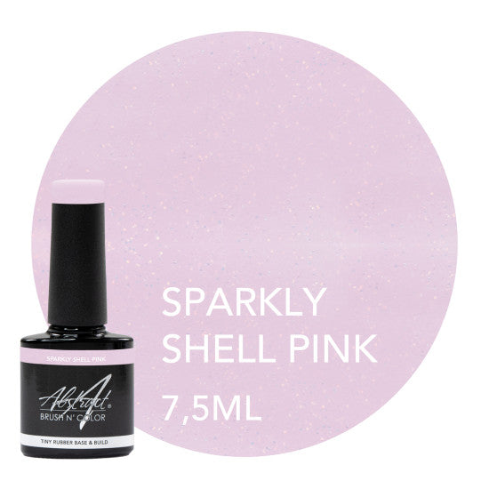 Rubber Base & Build SPARKLY SHELL PINK 7,5ml