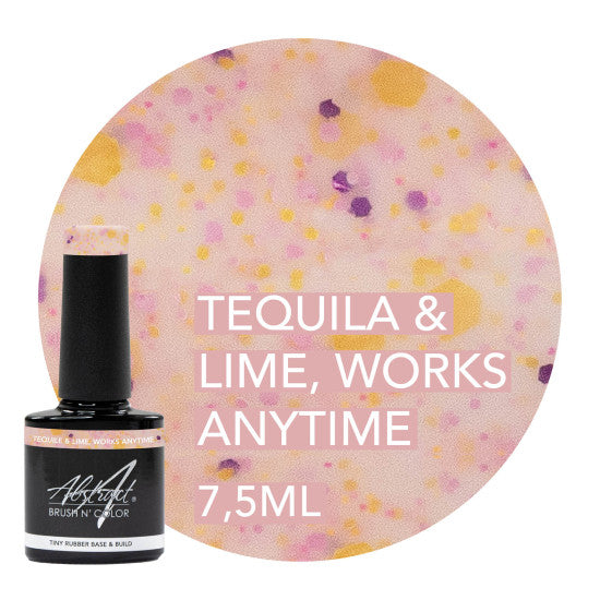 Rubber Base & Build TEQUILA & LIME, WORKS ANYTIME 7,5ml