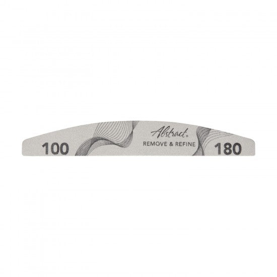 REMOVE & REFINE 100/180 grit Halfmoon Styck