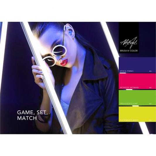 Brush n Color GAME, SET, MATCH Collection 4x15ml