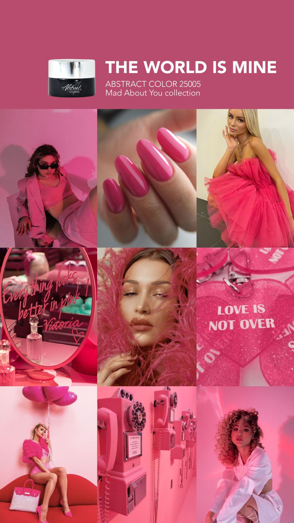 Gel Color The World Is Mine