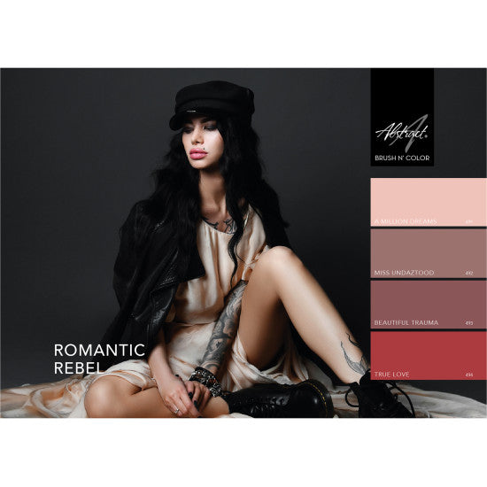Brush n Color ROMANTIC REBELL Collection 4x15ml