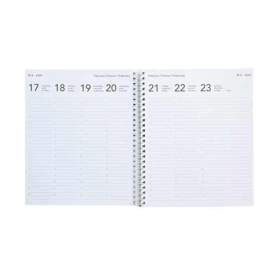 Kalender 2025 Svart