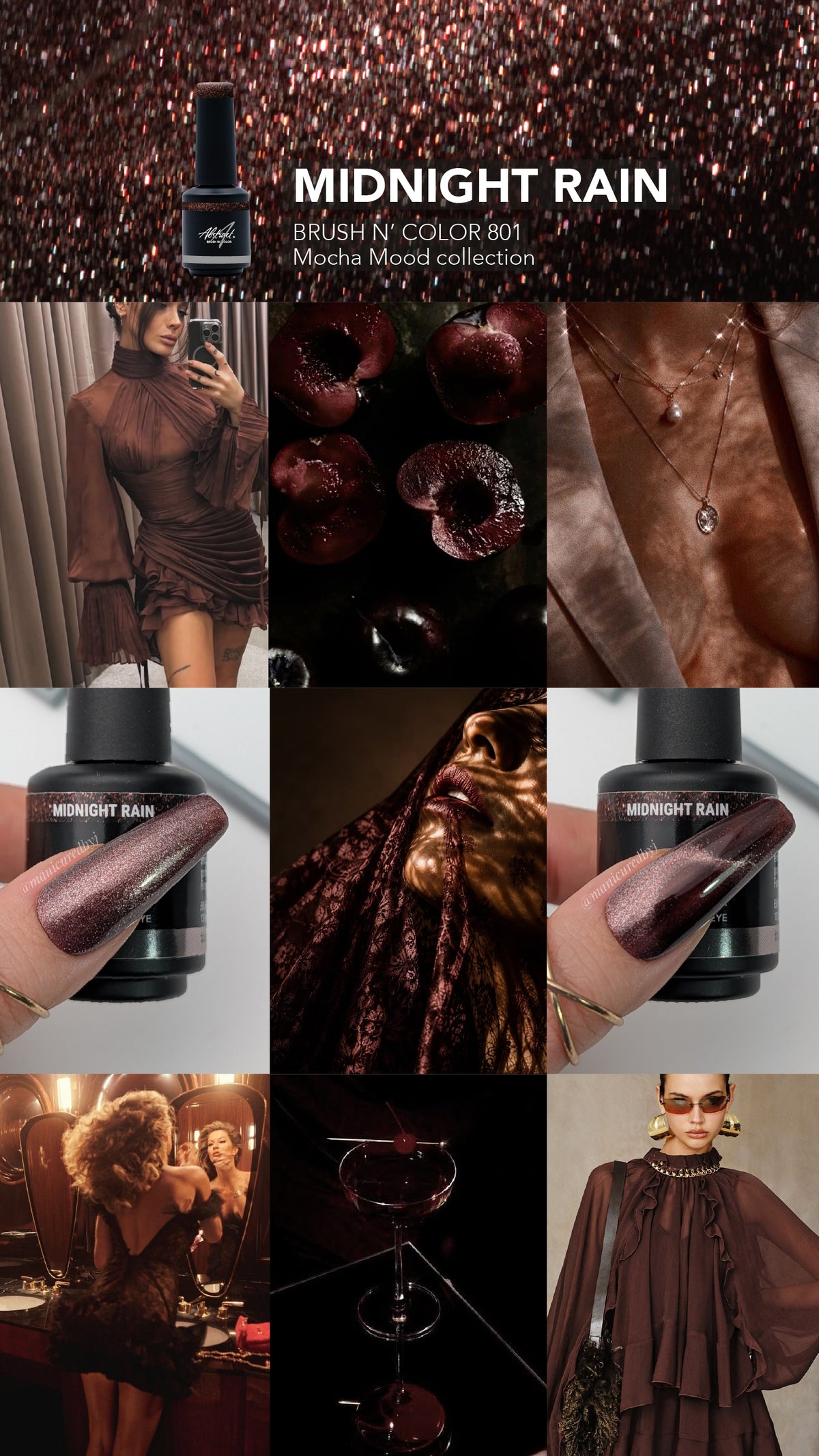 Brush n Color MIDNIGHT RAIN 10ml