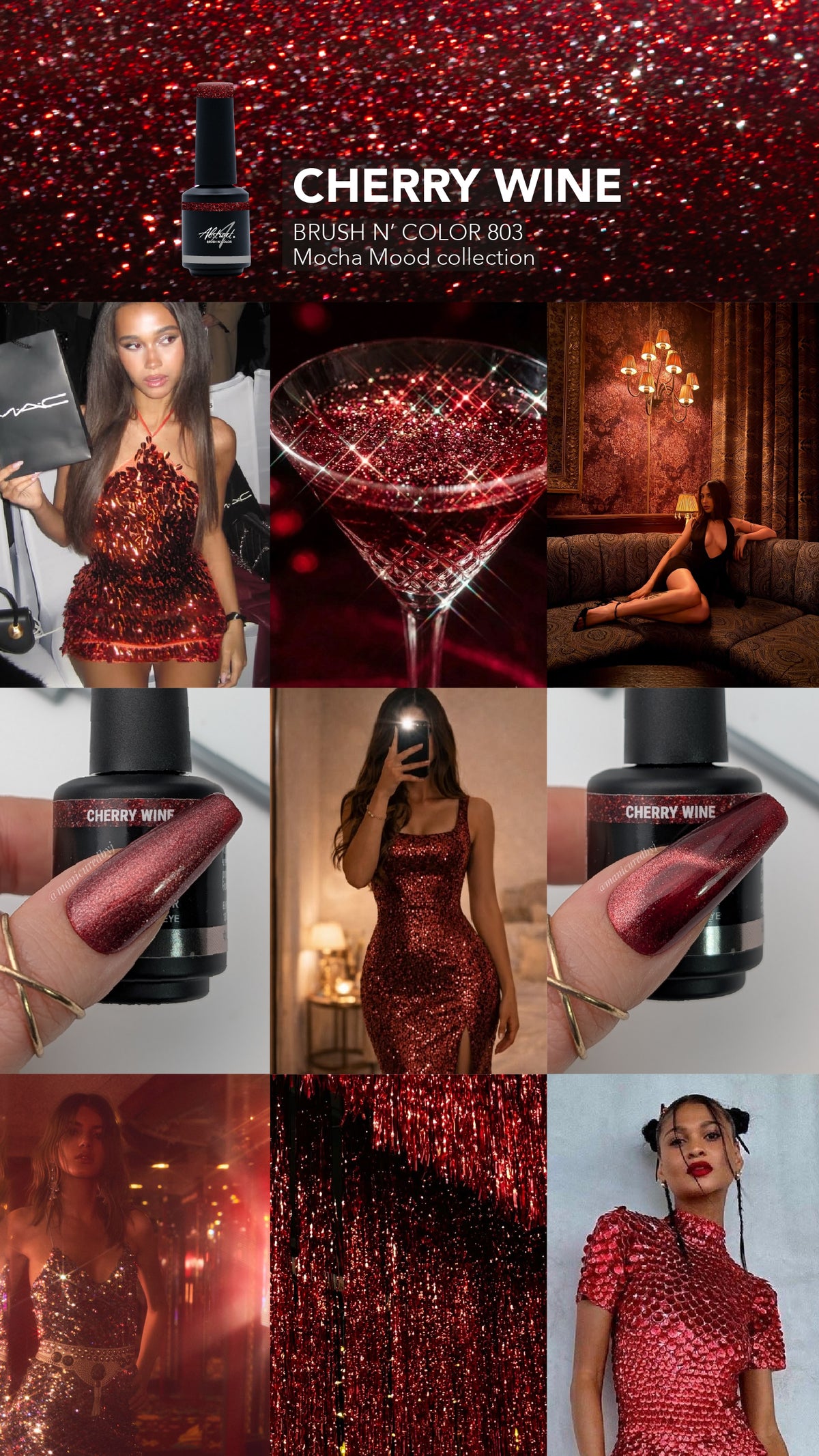 Brush n Color CHERRY WINE 10ml