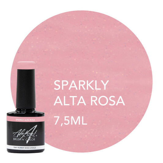 Rubber Base & Build SPARKLY ALTA ROSA 7,5ml
