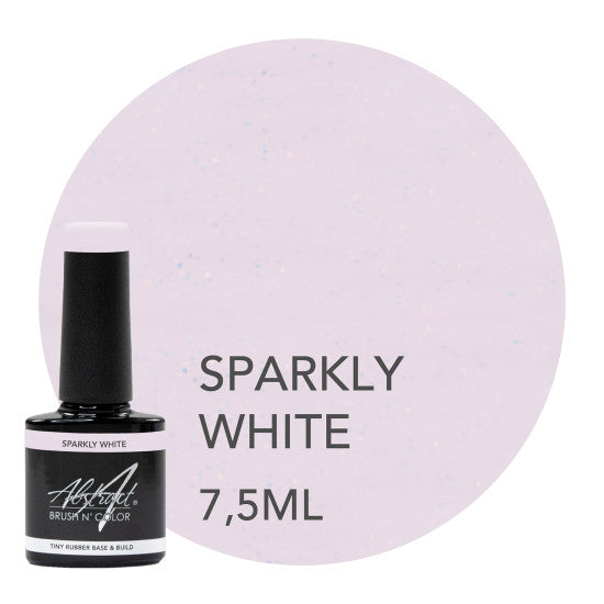 Rubber Base & Build SPARKLY WHITE 7,5ml