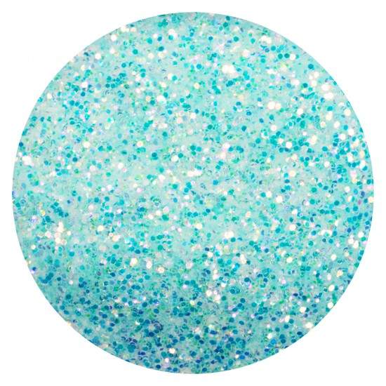 Glitter BLUE HEART 3g.